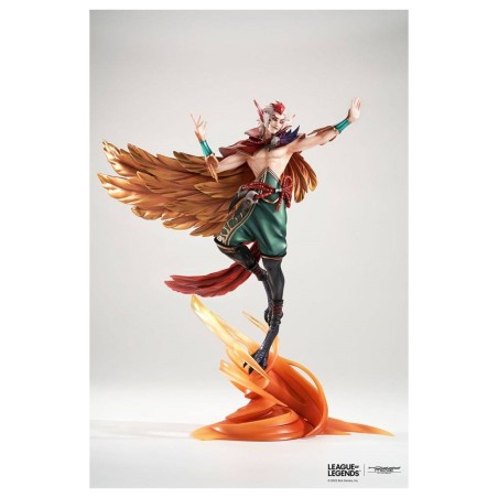 Figura League Of Legends Estatua Rakan