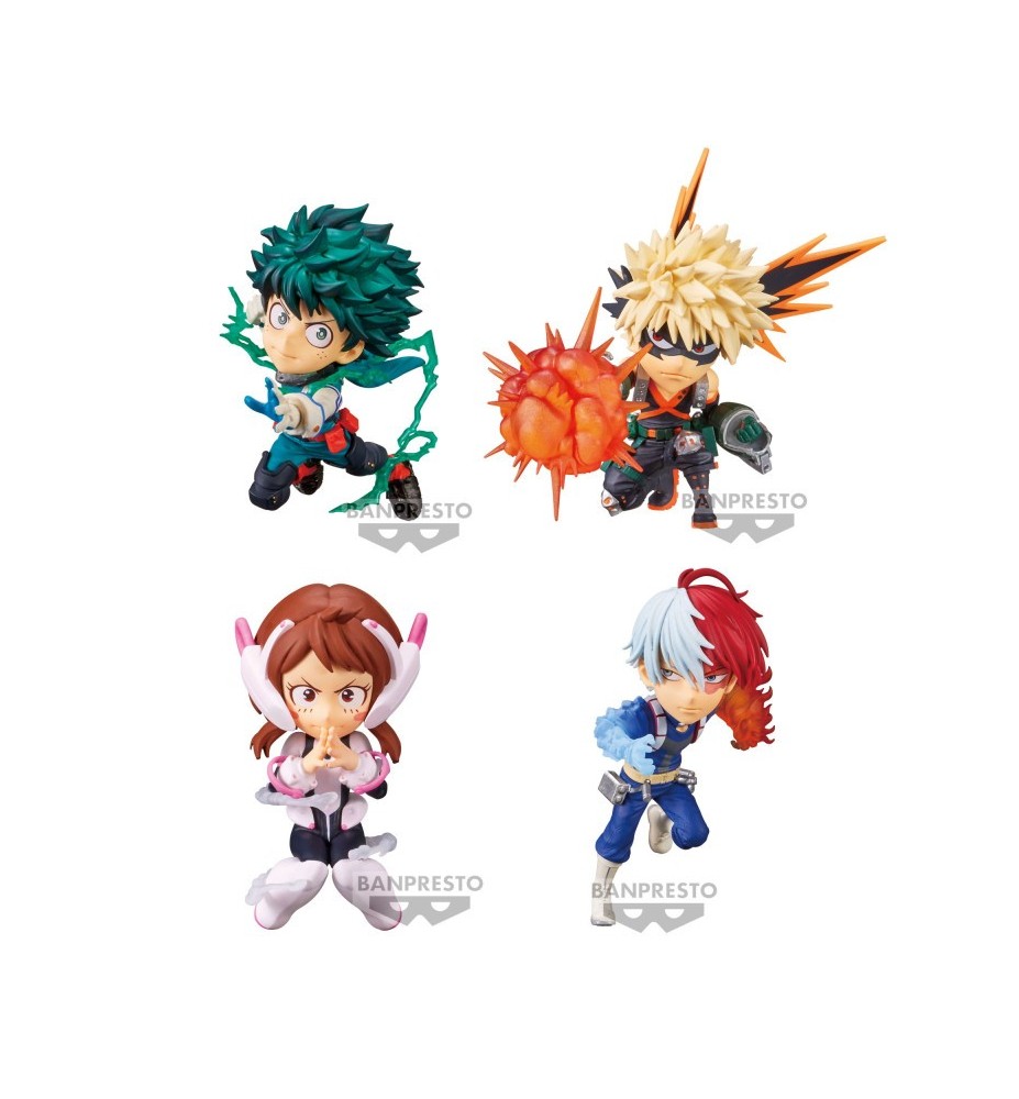 Figura Banpresto My Hero Academia World Collectable 1 Unidad Aleatoria