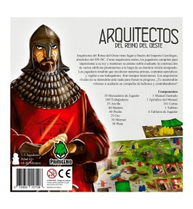 Juego De Mesa Arquitectos Del Reino Del Oeste Edad Recomendada 12 Años