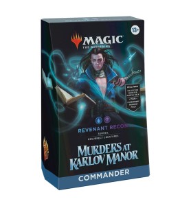 Juego De Cartas Magic The Gatering Mazos Commander Murders At Karlov Manor 4 Mazos Inglés