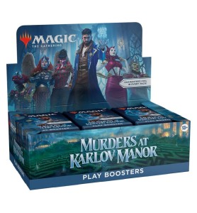 Caja De Sobres Magic The Gathering Play Booster Murders At Karlov Manor Inglés