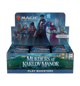 Caja De Sobres Magic The Gathering Play Booster Murders At Karlov Manor Inglés