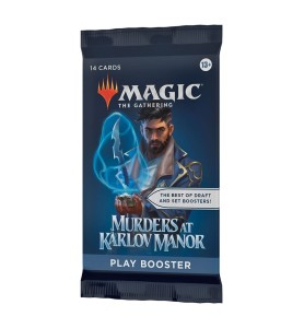 Caja De Sobres Magic The Gathering Play Booster Murders At Karlov Manor Inglés