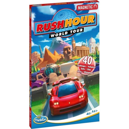 Puzzle Magnético De Viaje Rush Hour World Tour