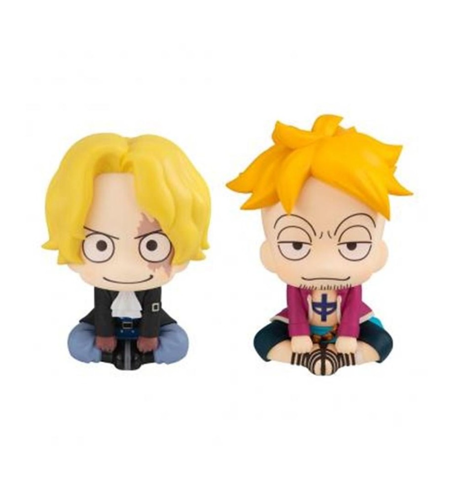 Figura Megahouse Look Up One Piece Sabo & Marco Con Regalos Sorpresa