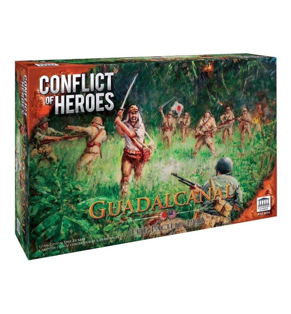 Juego De Mesa Conflict Of Heroes Guadalcanal Pacific 1942 Edad Recomendada 13 Años Idioma Ingles