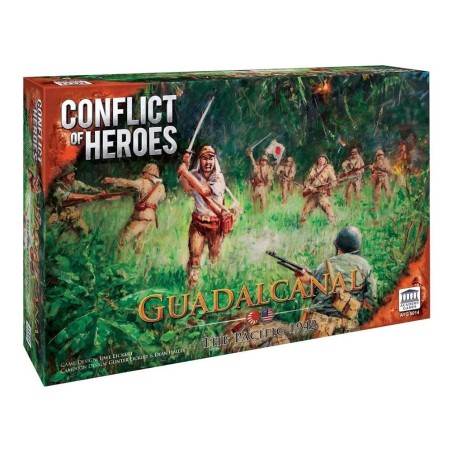 Juego De Mesa Conflict Of Heroes Guadalcanal Pacific 1942 Edad Recomendada 13 Años Idioma Ingles