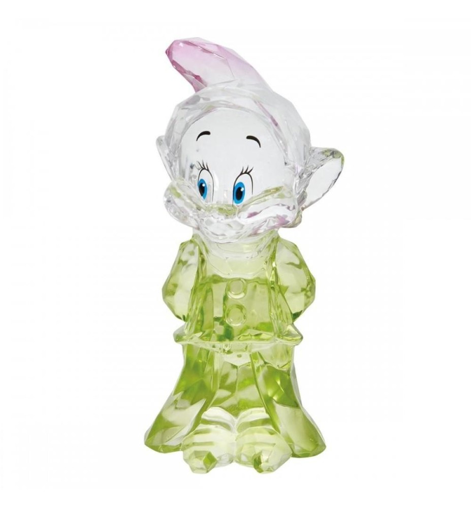 Figura Enesco Disney Cristal Blancanieves Enanito Dopey Tontín