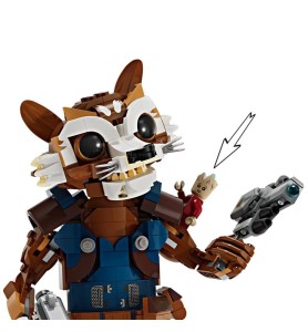 Lego Marvel Rocket Y Bebe Groot