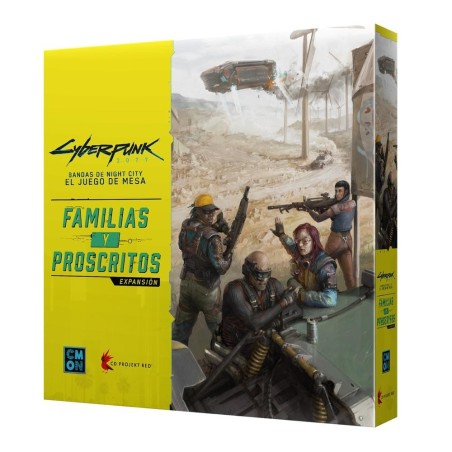 Juego De Mesa Cyberpunk 2077: Familias Y Proscritos Edad Recomendada 14 Años