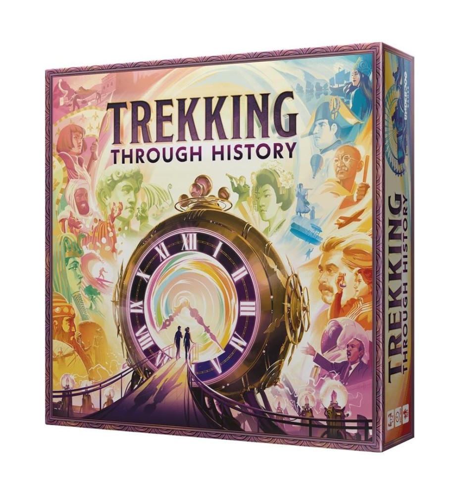 Juego De Mesa Trekking Through History Edad Recomendada 10 Años