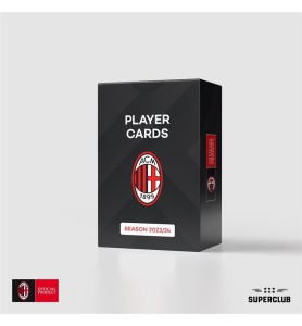 Juego De Mesa Superclub Ac Milan Player Cards 2023 - 24 Ingles