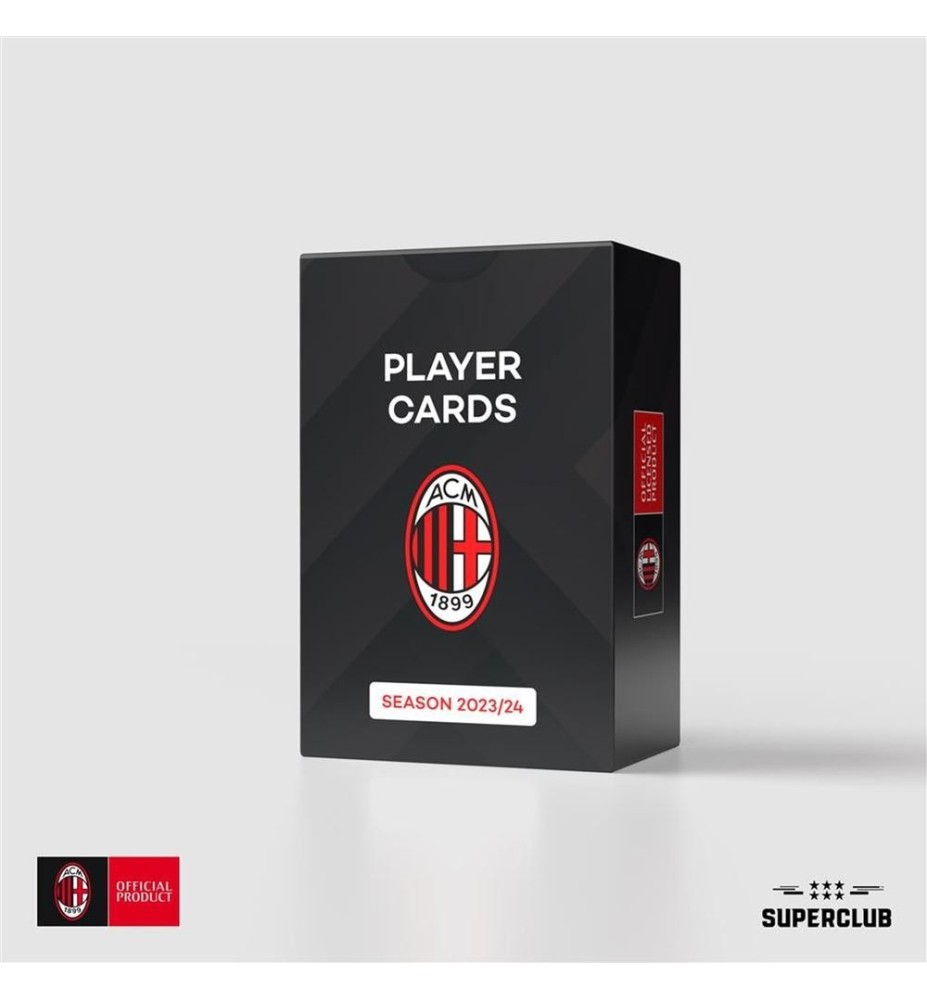 Juego De Mesa Superclub Ac Milan Player Cards 2023 - 24 Ingles