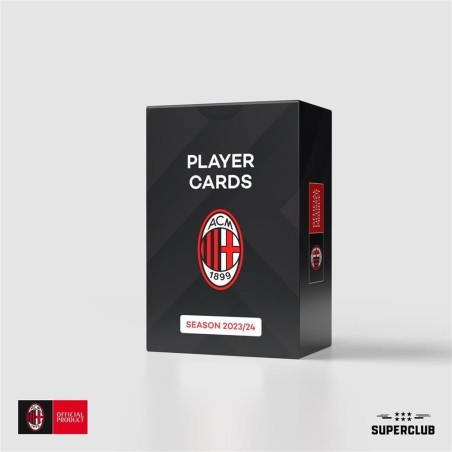 Juego De Mesa Superclub Ac Milan Player Cards 2023 - 24 Ingles