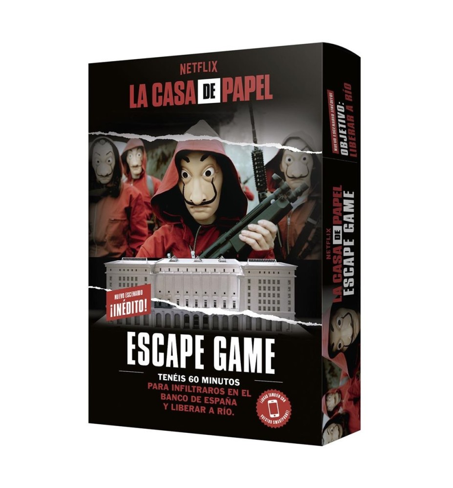 Juego De Mesa La Casa De Papel: Escape Game 2 Edad Recomendada 14 Años