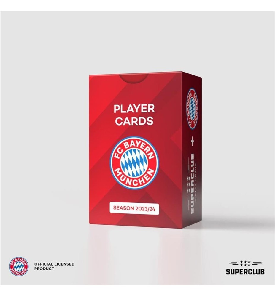 Juego De Mesa Superclub Bayern Munchen Player Cards 2023 - 24 Ingles