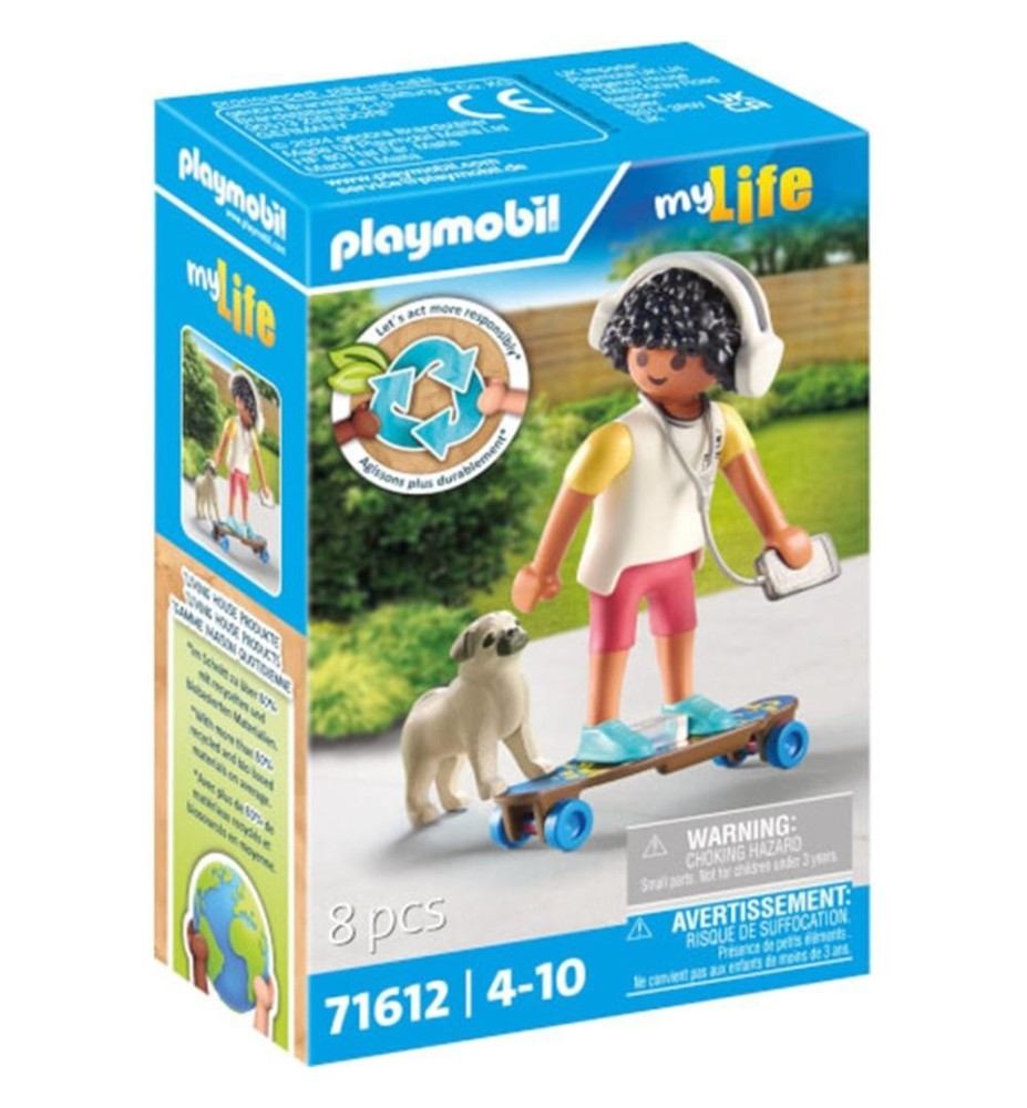 Playmobil My Life: Niño Con Perro