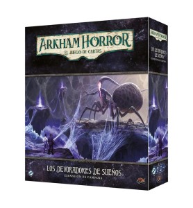 Juego De Mesa Arkham Horror Lcg Los Devoradores De Sueños Expansion Campaña Edad Recomendada 14 Años