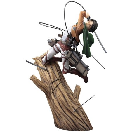 Figura Kotobukiya Attack On Titan Artfxj Eren Yeager Renewal Package