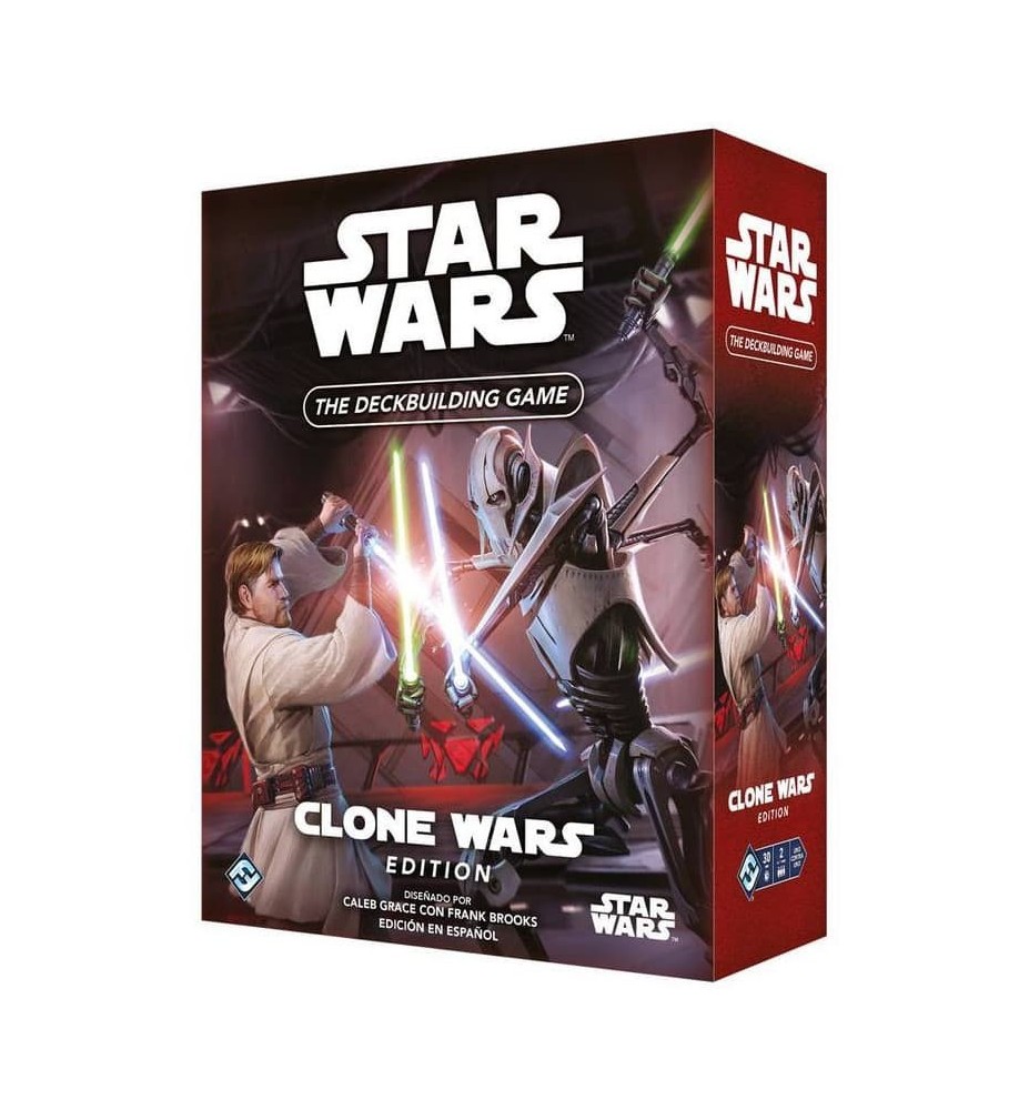 Juego De Mesa Star Wars: The Deckbuilding Game Clone Wars