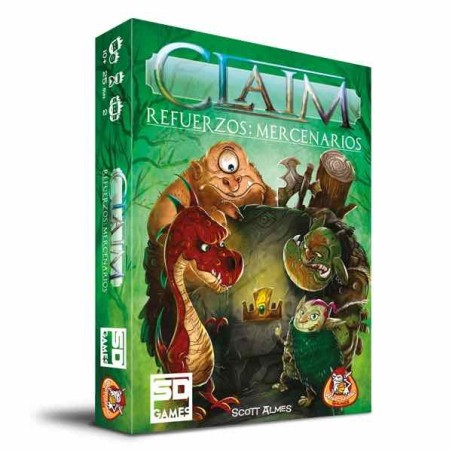 Juego De Mesa Claim Refuerzos: Mercenarios Pegi 10