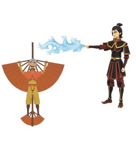 Surtido Figuras Diamond Collection Avatar The Last Airbender Aang & Azula 6 Unidades Action Figures Series 2 18 Cm