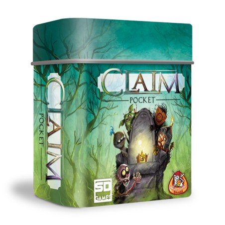 Juego De Mesa Display Claim Pocket 1 (12 Unidades) Pegi 10