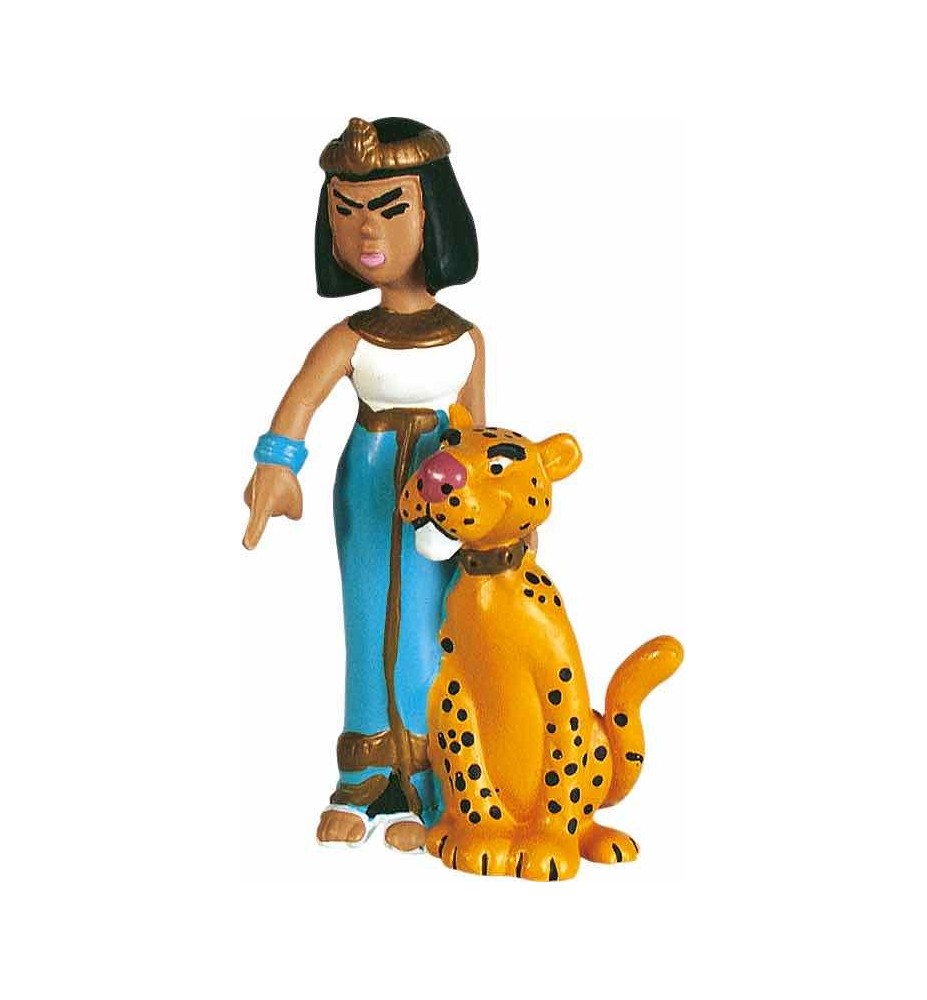 Figura Plastoy Asterix & Obelix Reina Cleopatra Egipto Pvc