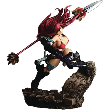 Figura Good Smile Company Fairy Tail Erza Scarlet The Knight Black Armor Edicion Limitada