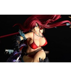 Figura Good Smile Company Fairy Tail Erza Scarlet The Knight Black Armor Edicion Limitada