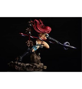 Figura Good Smile Company Fairy Tail Erza Scarlet The Knight Black Armor Edicion Limitada