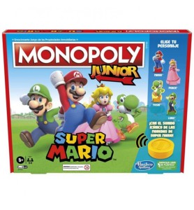 Juego De Mesa Monopoly Jr Super Mario Edition Español