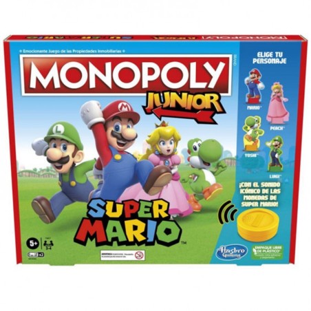 Juego De Mesa Monopoly Jr Super Mario Edition Español