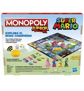 Juego De Mesa Monopoly Jr Super Mario Edition Español