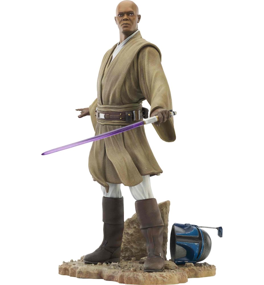 Figura Diamond Select Toys Star Wars Attack Of The Clones Premier Collection Mace Vindu 1 - 7 Escala