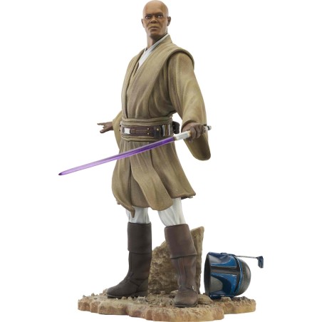 Figura Diamond Select Toys Star Wars Attack Of The Clones Premier Collection Mace Vindu 1 - 7 Escala