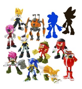 Surtido De Figuras Pack De 12 Sonic