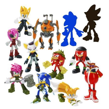 Surtido De Figuras Pack De 12 Sonic