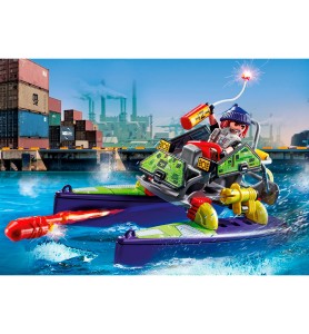 Playmobil Fuerzas Especiales Quad Multiterreno