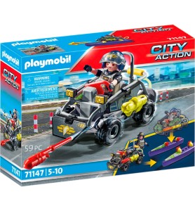 Playmobil Fuerzas Especiales Quad Multiterreno