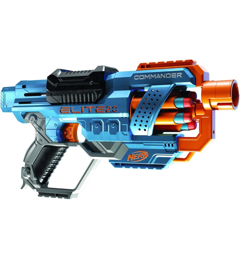 Lanzador Hasbro Nerf Elite 2.0 Commander Rd - 6