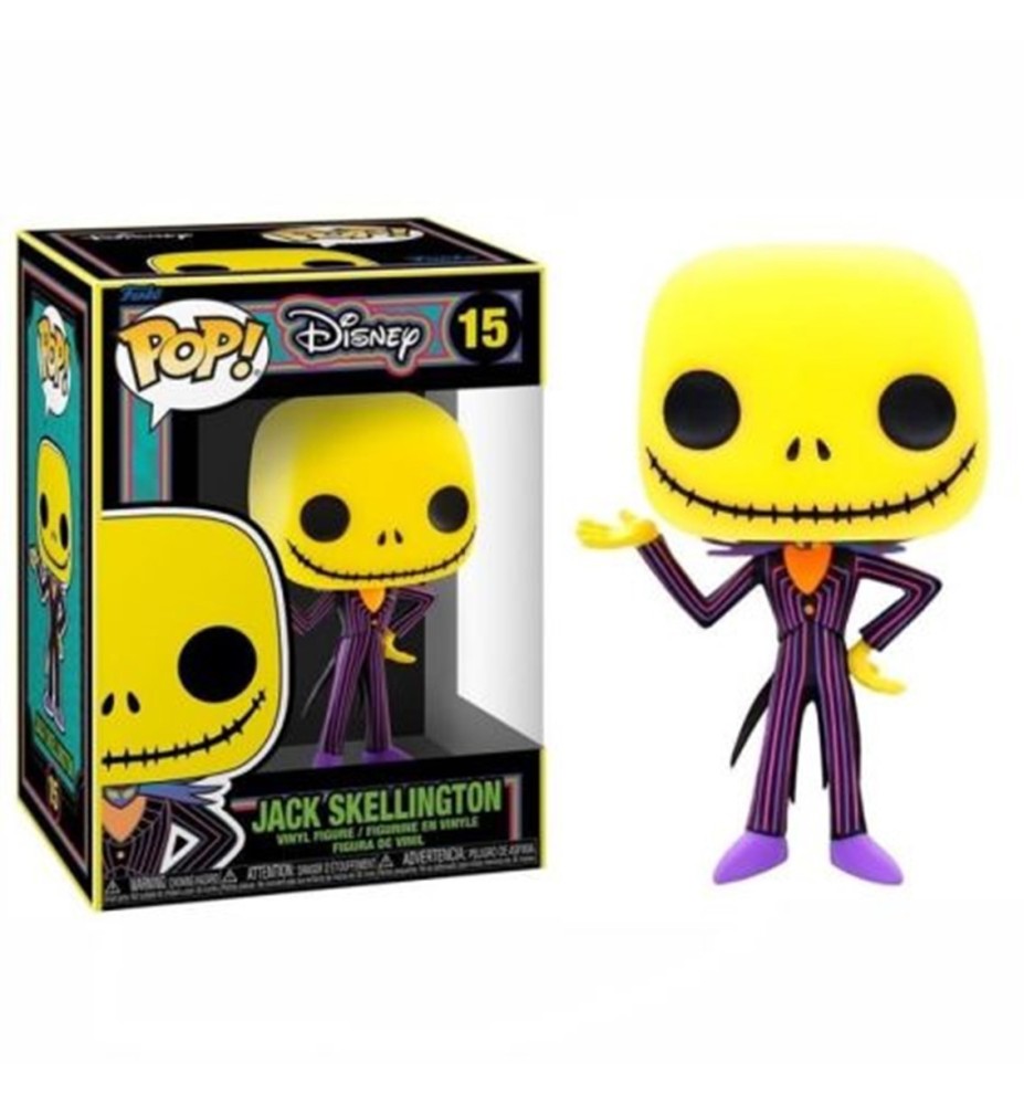 Funko Pop Disney Pesadilla Antes De Navidad Jack Blacklight 63960