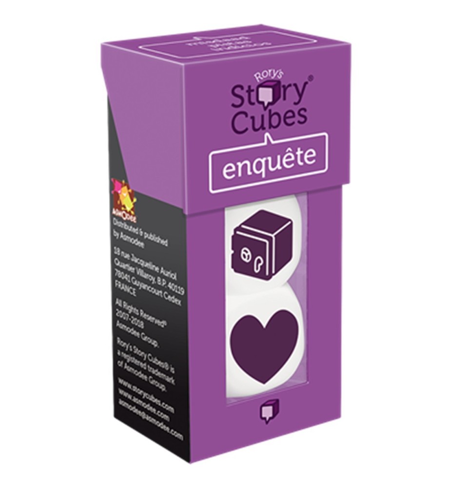 Juego De Mesa Story Cubes Ml Enigma Pegi 8