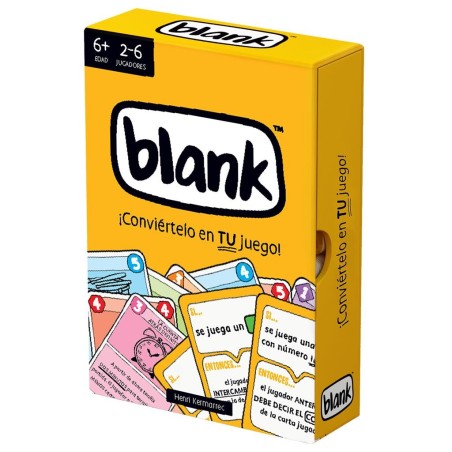 Juego De Mesa Blank Pegi 6