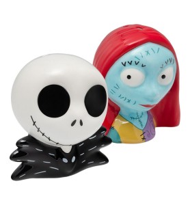 Set Salero Y Pimentero Paladone Pesadilla Antes De Navidad Nightmare Before Christmas Jack & Sally 7 Cm