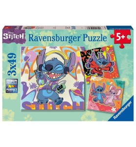 Puzzle Ravensburger Disney Stitch 3x49