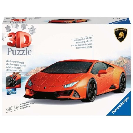 Puzzle 3d Ravenzburger Lamborghini Huracan Evo -  New Pack