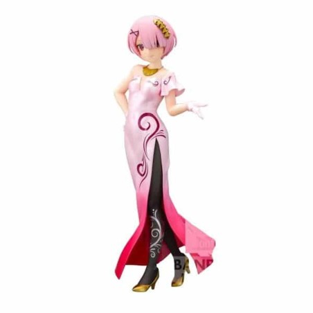 Figura Banpresto Re: Zero Starting Life In Another World Glitter & Glamours Ram 23cm