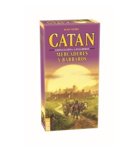 Juego De Mesa Devir Catan Mercaderes Y Barbaros 5 - 6 Jugadores