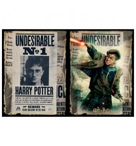 Puzzle Para Rascar Harry Potter Carteles Wanted Se Busca 500 Piezas